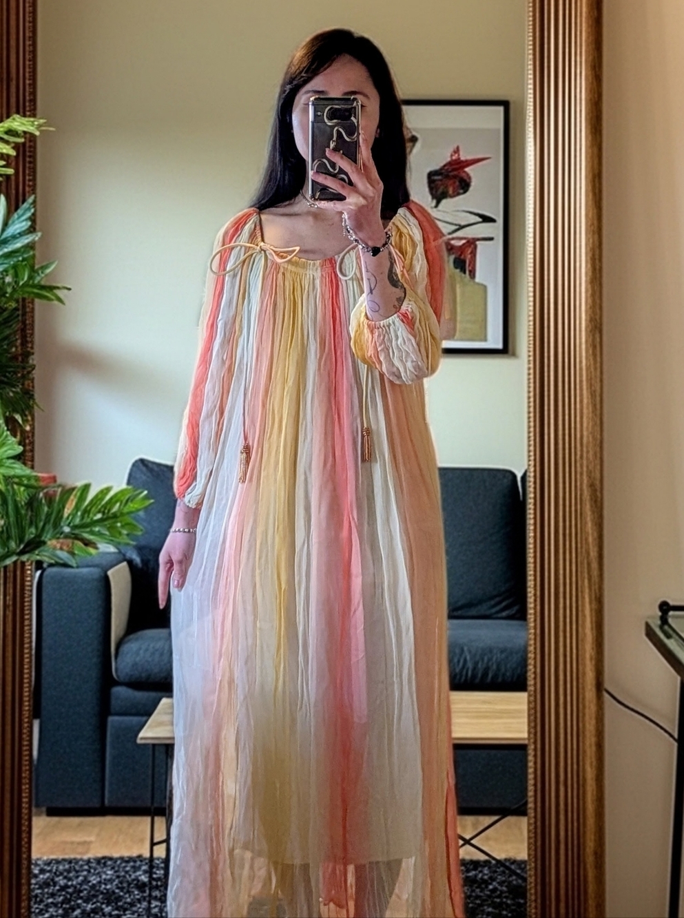 Mestiza New York Heidi Ombre Midi Dress